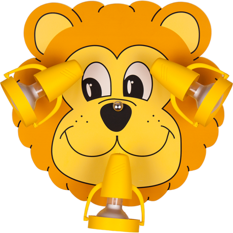 hellux lampa dziecięca lew dla dziecka pokój